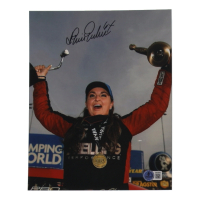 Erica Enders Signed NHRA 8x10 Photo Inscribed "6x" (Beckett) at PristineAuction.com