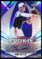Bobby Witt Jr. 2020 Leaf Metal Rookie Autographs Blue #MRBWJ #23/25 RC at PristineAuction.com