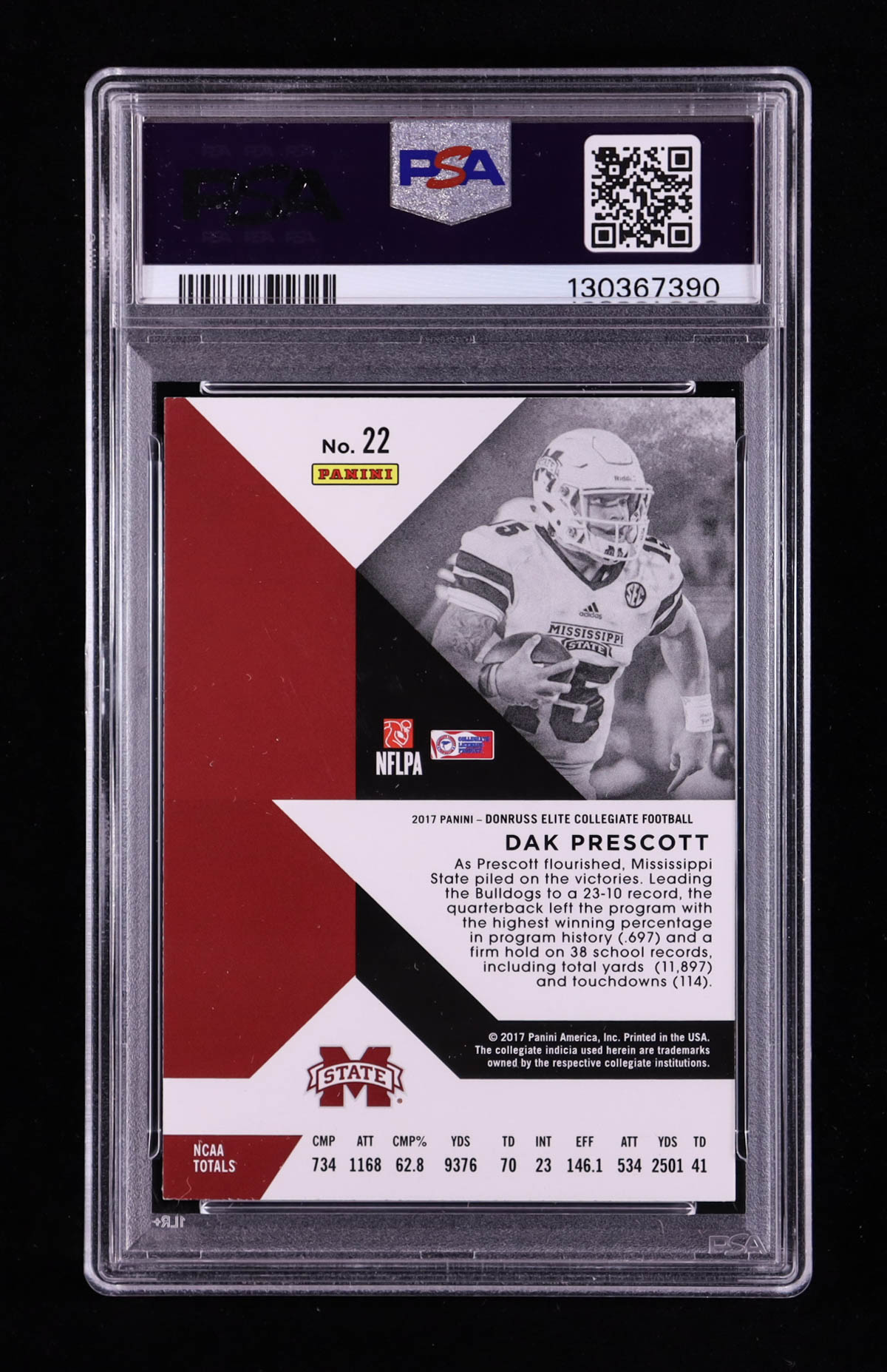 Dak Prescott 2017 Elite Draft Picks #22 RC (PSA 10) at PristineAuction.com Dak Prescott 2017 Elite Draft Picks #22 RC (PSA 10) at PristineAuction.com