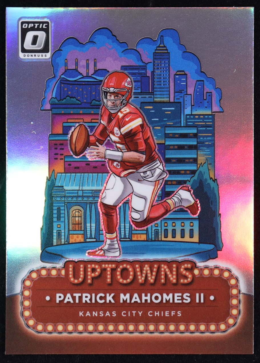 Patrick Mahomes II 2024 Donruss Optic Uptowns #20 at PristineAuction.com Patrick Mahomes II 2024 Donruss Optic Uptowns #20 at PristineAuction.com