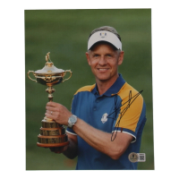 Luke Donald Signed 8x10 Photo (Beckett) at PristineAuction.com