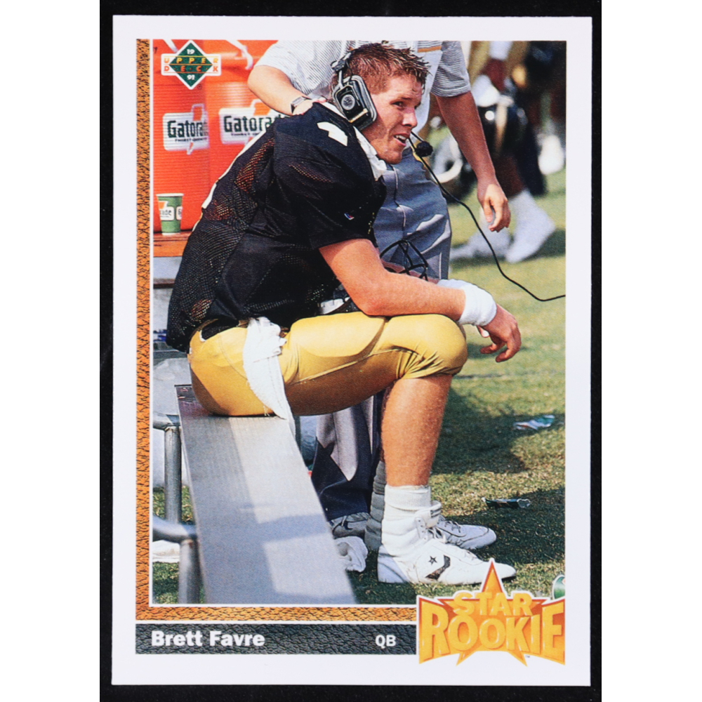 Brett Favre 1991 Upper Deck #13 RC at PristineAuction.com