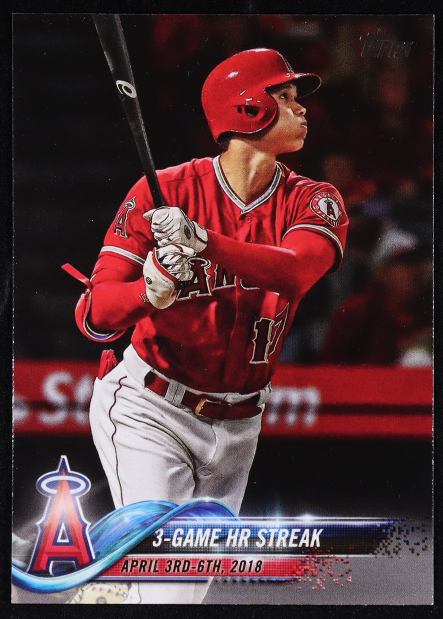Shohei Ohtani 2018 Topps Update #US189 RC at PristineAuction.com Shohei Ohtani 2018 Topps Update #US189 RC at PristineAuction.com