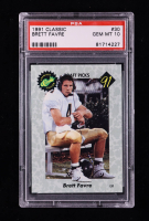 Brett Favre 1991 Classic #30 (PSA 10) at PristineAuction.com