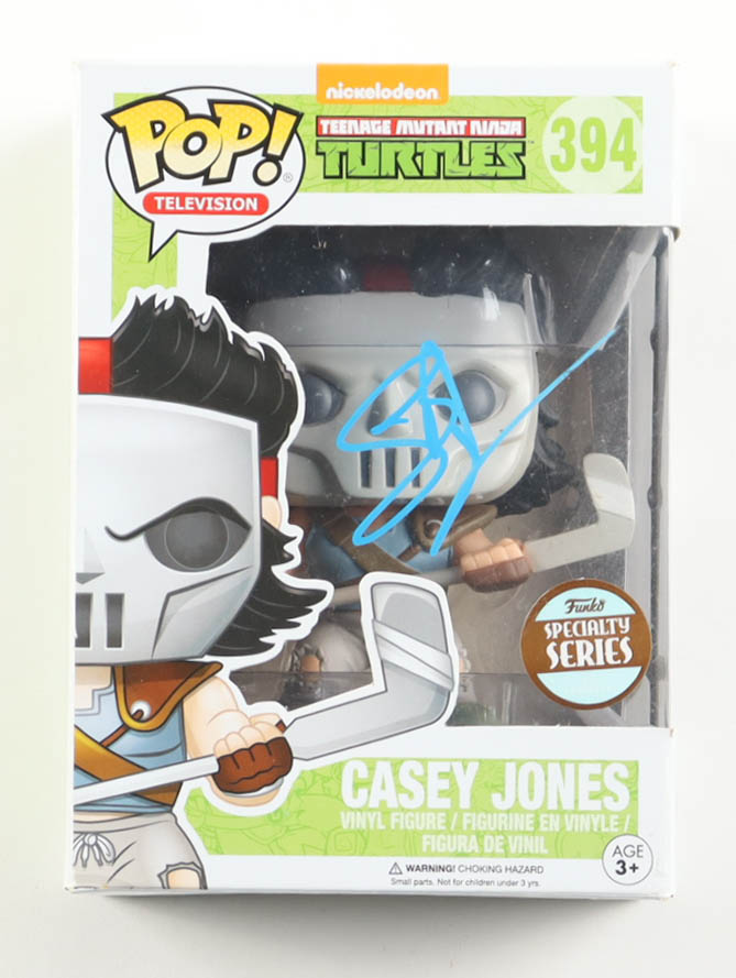 Stephen Amell Signed "Teenage Mutant Ninja Turtles" #394 Casey Jones Funko Pop! Vinyl Figure (ACOA) at PristineAuction.com Stephen Amell Signed "Teenage Mutant Ninja Turtles" #394 Casey Jones Funko Pop! Vinyl Figure (ACOA) at PristineAuction.com