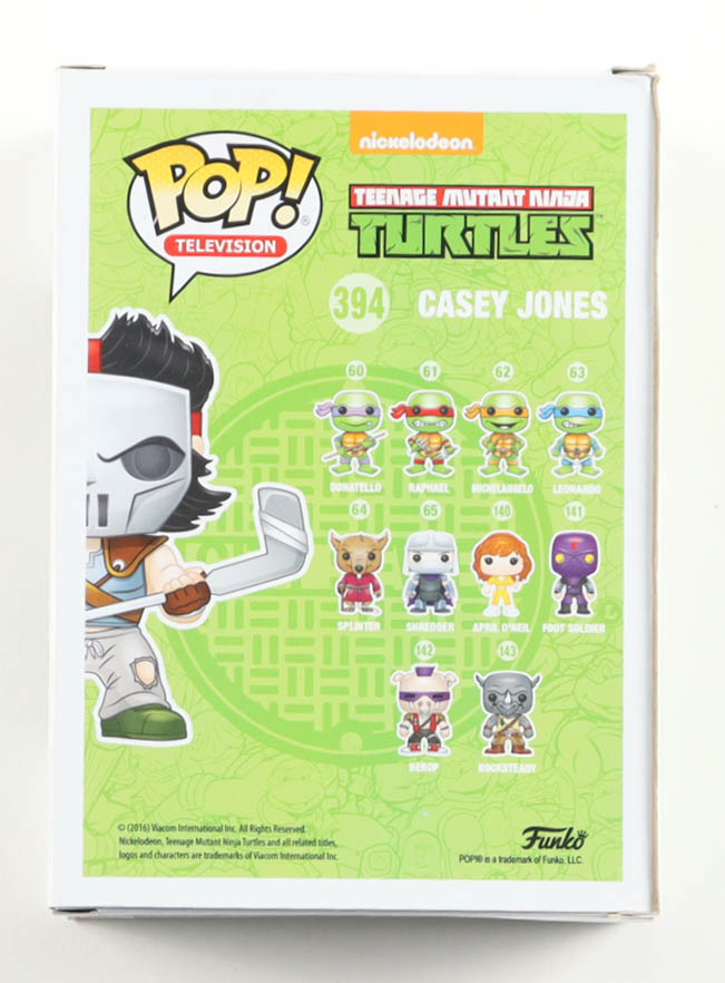 Stephen Amell Signed "Teenage Mutant Ninja Turtles" #394 Casey Jones Funko Pop! Vinyl Figure (ACOA) at PristineAuction.com Stephen Amell Signed "Teenage Mutant Ninja Turtles" #394 Casey Jones Funko Pop! Vinyl Figure (ACOA) at PristineAuction.com