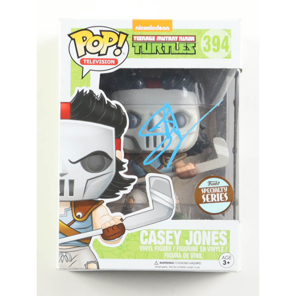 Stephen Amell Signed "Teenage Mutant Ninja Turtles" #394 Casey Jones Funko Pop! Vinyl Figure (ACOA) at PristineAuction.com