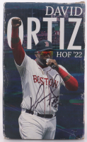 David Ortiz Signed 2022 WooSox Hall of Fame Bobblehead Packaging Inscribed "HOF 22" with Bobblehead (Beckett) at PristineAuction.com