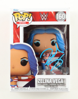 Zelina Vega Signed "WWE" #160 Funko Pop! Vinyl Figure (PSA) at PristineAuction.com