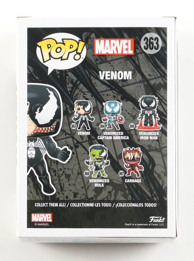 Todd McFarlane Signed "Venom" #363 Venom Bobble-Head Funko Pop! Vinyl Figure (PSA) at PristineAuction.com Todd McFarlane Signed "Venom" #363 Venom Bobble-Head Funko Pop! Vinyl Figure (PSA) at PristineAuction.com