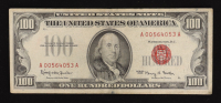 1966 United States $100 One Hundred Dollar National Bank Note - Red Seal at PristineAuction.com