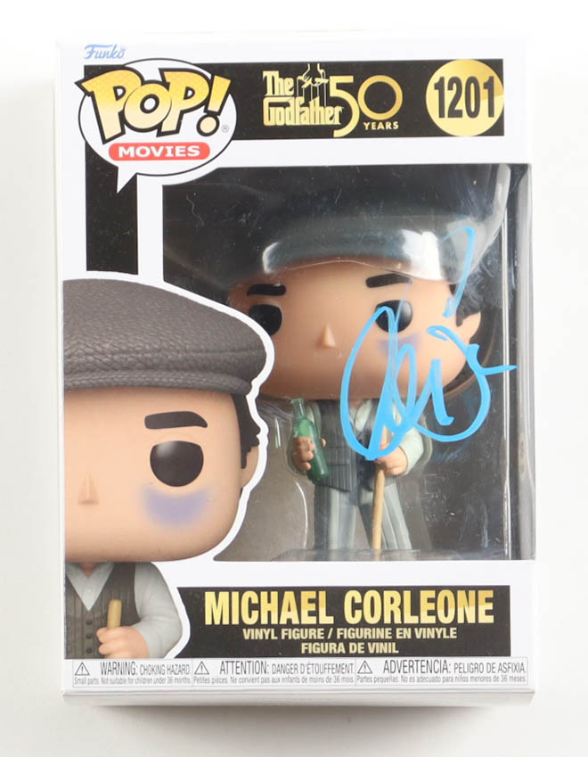 Al Pacino Signed "The Godfather 50 Years" #1201 Michael Corleone Funko Pop! Vinyl Figure (PSA) at PristineAuction.com Al Pacino Signed "The Godfather 50 Years" #1201 Michael Corleone Funko Pop! Vinyl Figure (PSA) at PristineAuction.com