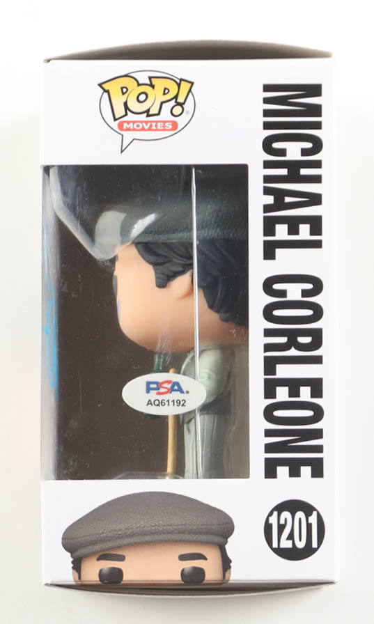 Al Pacino Signed "The Godfather 50 Years" #1201 Michael Corleone Funko Pop! Vinyl Figure (PSA) at PristineAuction.com Al Pacino Signed "The Godfather 50 Years" #1201 Michael Corleone Funko Pop! Vinyl Figure (PSA) at PristineAuction.com