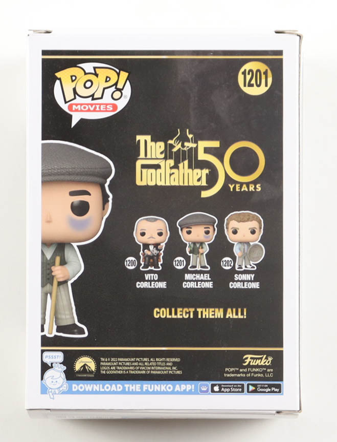 Al Pacino Signed "The Godfather 50 Years" #1201 Michael Corleone Funko Pop! Vinyl Figure (PSA) at PristineAuction.com Al Pacino Signed "The Godfather 50 Years" #1201 Michael Corleone Funko Pop! Vinyl Figure (PSA) at PristineAuction.com