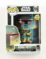 Temuera Morrison Signed "Star Wars" #735 Boba Fett Funko Pop! Bobble-Head Vinyl Figure (PSA) at PristineAuction.com