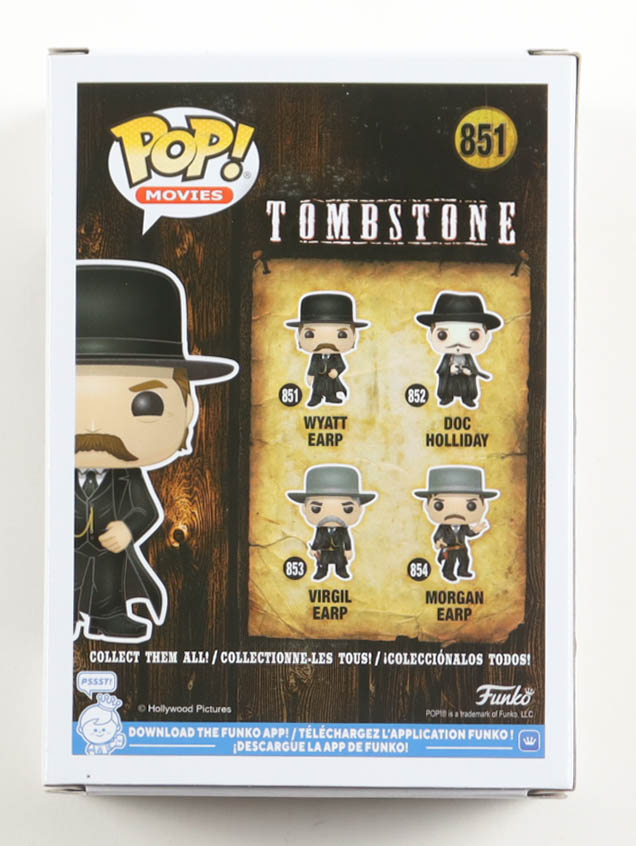 Kurt Russell Signed "Tombstone" #851 Wyatt Earp Funko Pop! Vinyl Figure (PSA) at PristineAuction.com Kurt Russell Signed "Tombstone" #851 Wyatt Earp Funko Pop! Vinyl Figure (PSA) at PristineAuction.com
