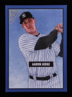 Aaron Judge 2017 Topps Gallery Heritage Blue #H8 RC #74/99 at PristineAuction.com