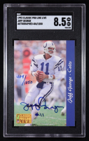 Jeff George Signed 1993 Classic Pro Line Live #404/1050 (SGC 8.5) at PristineAuction.com