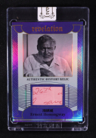 Ernest Hemingway 2025 Eternal Revelation World Celebrities Edition Authentic History Relic Blue Holofoil #NNO #23/75 at PristineAuction.com