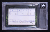 Hale Irwin / Scott Simpson 2014 Leaf Legends Of The Links Cut Signature #NNO #1/2 (BGS) at PristineAuction.com