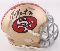 Garrison Hearst Signed 49ers Speed Mini Helmet (JSA) at PristineAuction.com