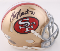 Garrison Hearst Signed 49ers Speed Mini Helmet (JSA) at PristineAuction.com