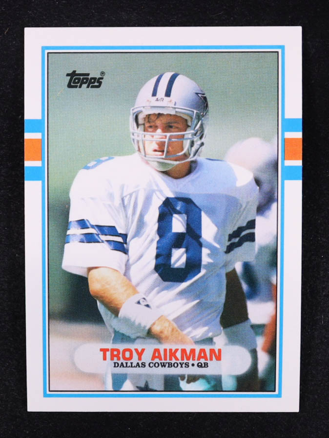 Troy Aikman 1989 Topps Traded #70T RC at PristineAuction.com Troy Aikman 1989 Topps Traded #70T RC at PristineAuction.com