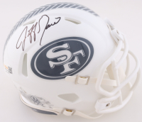 Jeff Garcia Signed 49ers Salute To Service Alternate Speed Mini Helmet (JSA) at PristineAuction.com