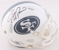Jeff Garcia Signed 49ers Salute To Service Alternate Speed Mini Helmet (JSA) at PristineAuction.com