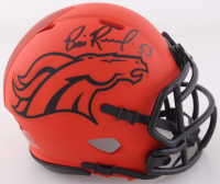 Bill Romanowski Signed Broncos Rave Alternate Mini Helmet (JSA) at PristineAuction.com
