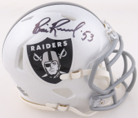 Bill Romanowski Signed Raiders Speed Mini Helmet (JSA) at PristineAuction.com