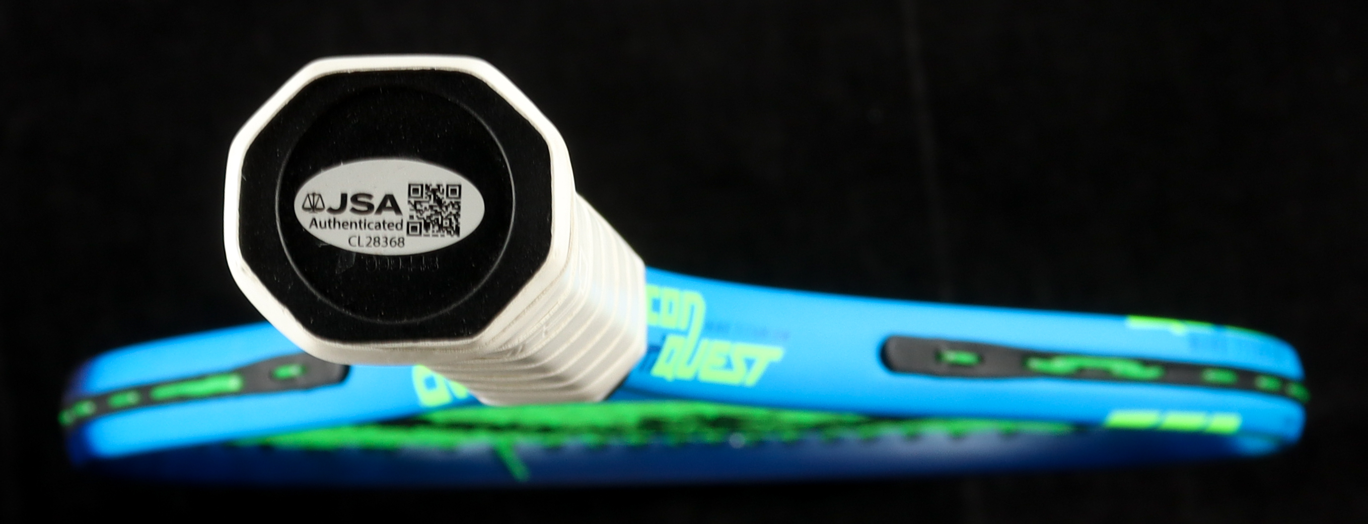 Novak Djokovic Signed Head Tennis Racket (JSA) at PristineAuction.com Novak Djokovic Signed Head Tennis Racket (JSA) at PristineAuction.com