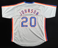 Howard "HoJo" Johnson Signed Jersey Inscribed "86 WS Champs" (Beckett) at PristineAuction.com