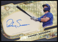 Dansby Swanson 2025 Topps Diamond Icons Chrome Autographs Superfractors #ACCDS #1/1 at PristineAuction.com