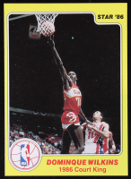 Dominique Wilkins 1986 Star Court Kings #32 at PristineAuction.com