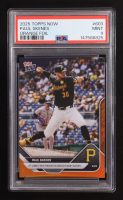 Paul Skenes 2025 Topps Now Orange Foil #603 #22/25 (PSA 9) at PristineAuction.com