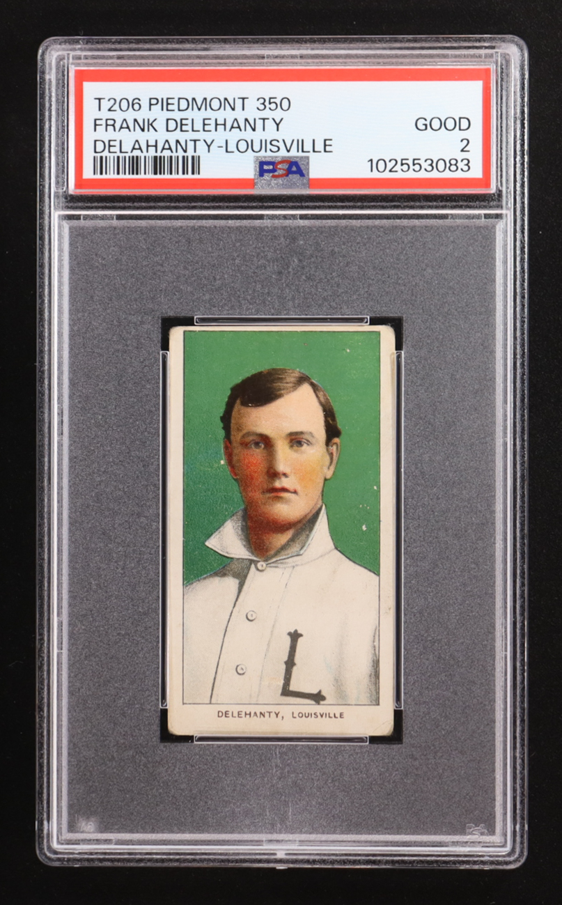 Frank Delehanty 1909-11 T206 Louisville #122 (PSA 2) at PristineAuction.com Frank Delehanty 1909-11 T206 Louisville #122 (PSA 2) at PristineAuction.com