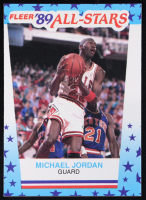 Michael Jordan 1989-90 Fleer Stickers #3 at PristineAuction.com