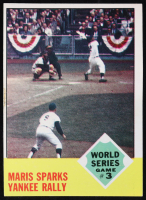Roger Maris 1963 Topps #144 World Series Game 3 at PristineAuction.com