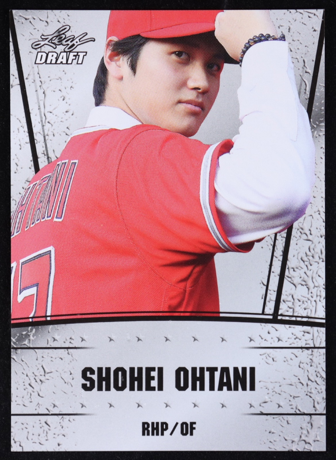 Shohei Ohtani 2018 Leaf Draft Silver #DS01 RC at PristineAuction.com Shohei Ohtani 2018 Leaf Draft Silver #DS01 RC at PristineAuction.com