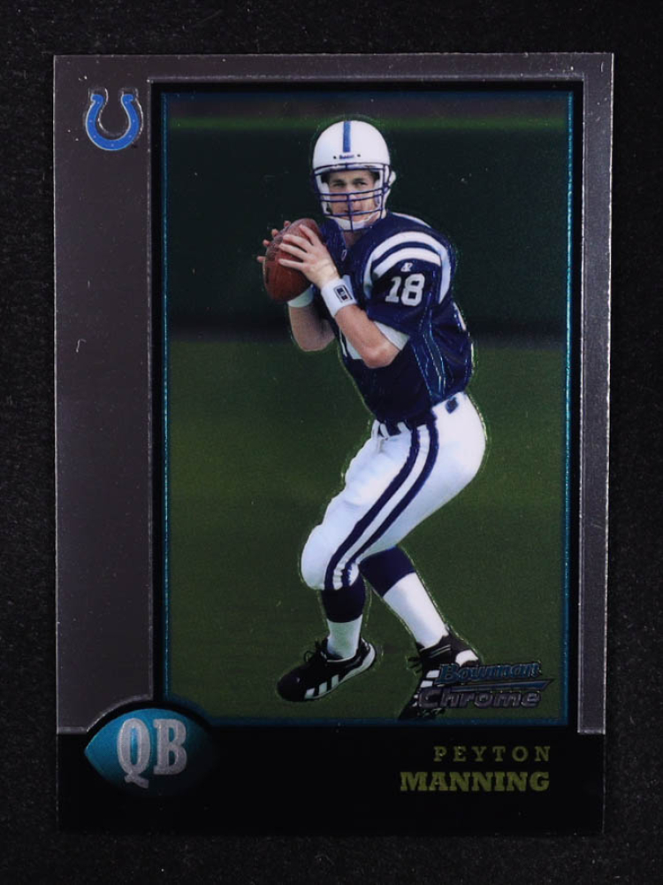 Peyton Manning 1998 Bowman Chrome #1 RC