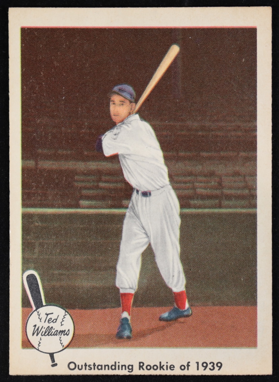 Ted Williams 1959 Fleer Ted Williams #14 Outstanding Rookie of 1939 at PristineAuction.com Ted Williams 1959 Fleer Ted Williams #14 Outstanding Rookie of 1939 at PristineAuction.com