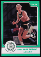 Larry Bird 1984 Star Larry Bird #15 1984 FT Percentage Leader at PristineAuction.com