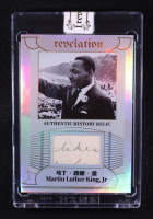 Martin Luther King Jr. 2025 Eternal Revelation World Celebrities Edition Authentic History Relic Silver Holofoil #NNO #06/50 at PristineAuction.com