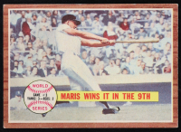 Roger Maris 1962 Topps #234 World Series Game 3 at PristineAuction.com