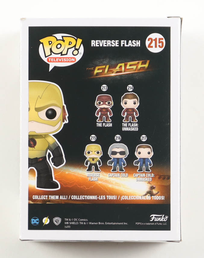 Matt Letscher Signed "The Flash" #215 Reverse Flash Funko Pop! Vinyl Figure (PSA) at PristineAuction.com Matt Letscher Signed "The Flash" #215 Reverse Flash Funko Pop! Vinyl Figure (PSA) at PristineAuction.com