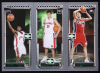 LeBron James 111 / Darko Milicic 112 / Chris Kaman 116 2003-04 Topps Rookie Matrix #JMK RC at PristineAuction.com