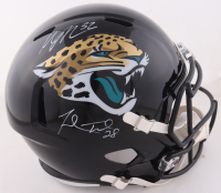 Maurice Jones-Drew & Fred Taylor Signed Jaguars Full-Size Speed Helmet (Beckett) at PristineAuction.com