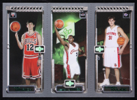 Darko Milicic #112 / LeBron James #111 / Kirk Hinrich #117 2003-04 Topps Rookie Matrix #MJH RC at PristineAuction.com
