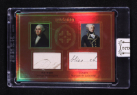 George Washington / Marquis de Lafayette 2025 Eternal Revelation World Celebrities Edition Dual History Relics Bronze Holofoil #NNO #23/99 at PristineAuction.com